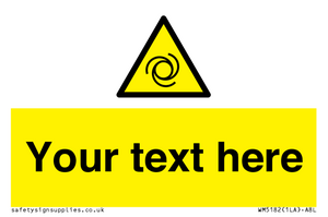 Custom Automatic Start Up Sign